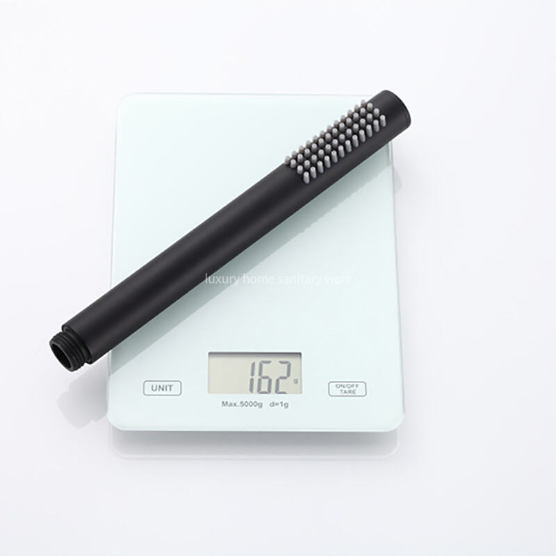 Concealed Built-in Shower Shower Set Round Thick Top Spray Built-in Hotel Bathroom Black Shower Set factory