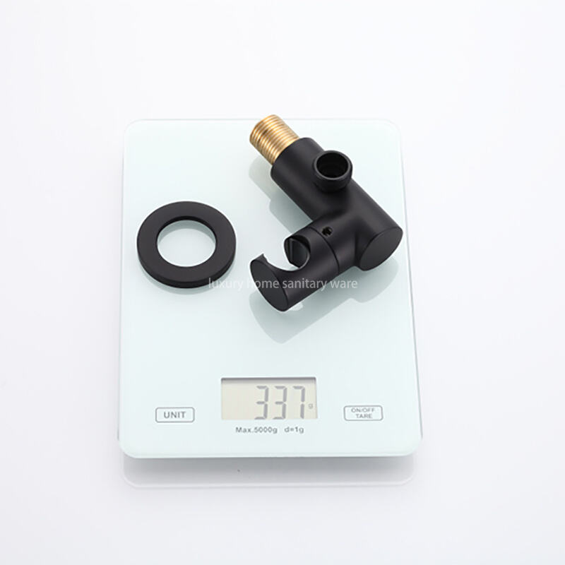 Concealed Built-in Shower Shower Set Round Thick Top Spray Built-in Hotel Bathroom Black Shower Set details