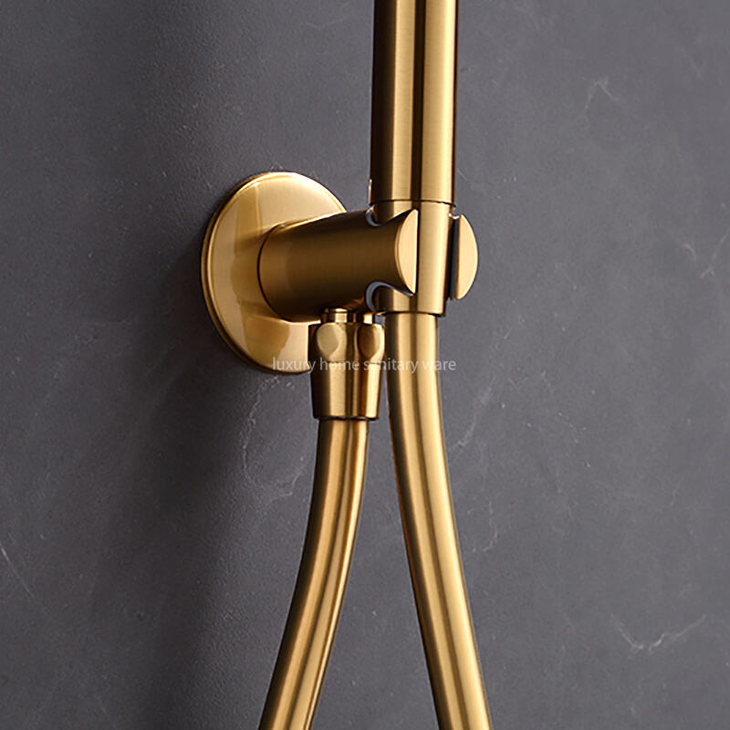 Factory Direct Hotel Bathroom Concealed Shower Faucet Bathroom Shower Set High Pressure Shower with Handheld Spray factory