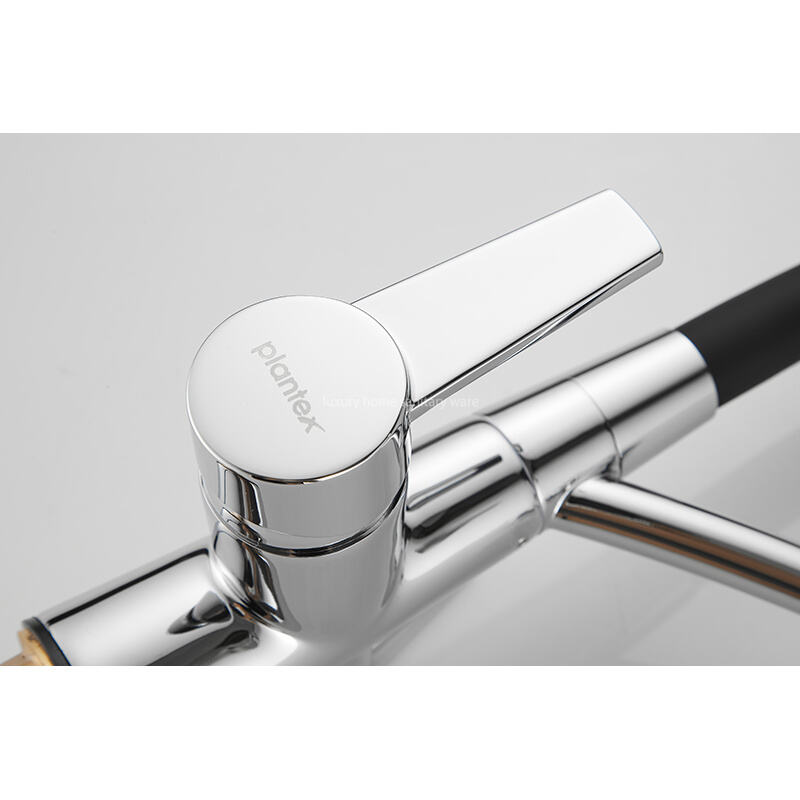 Hot-selling Modern sharp Four-way Leather Tube Water Purifier-electroplating Kitchen Faucet 360-degree Rotating Faucet manufacture