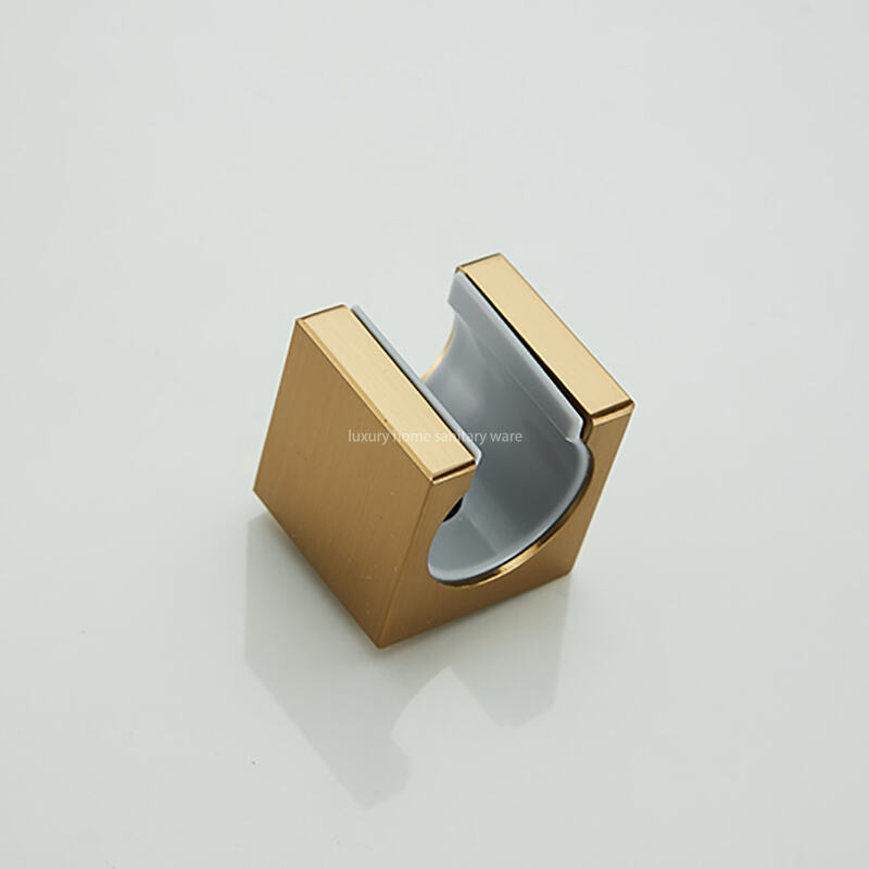 Wall-mounted Spray Gun square Brushed Gold Toilet Flusher Bathroom Sprayer Bidet Faucet Set Bathroom and Shower Faucet manufacture