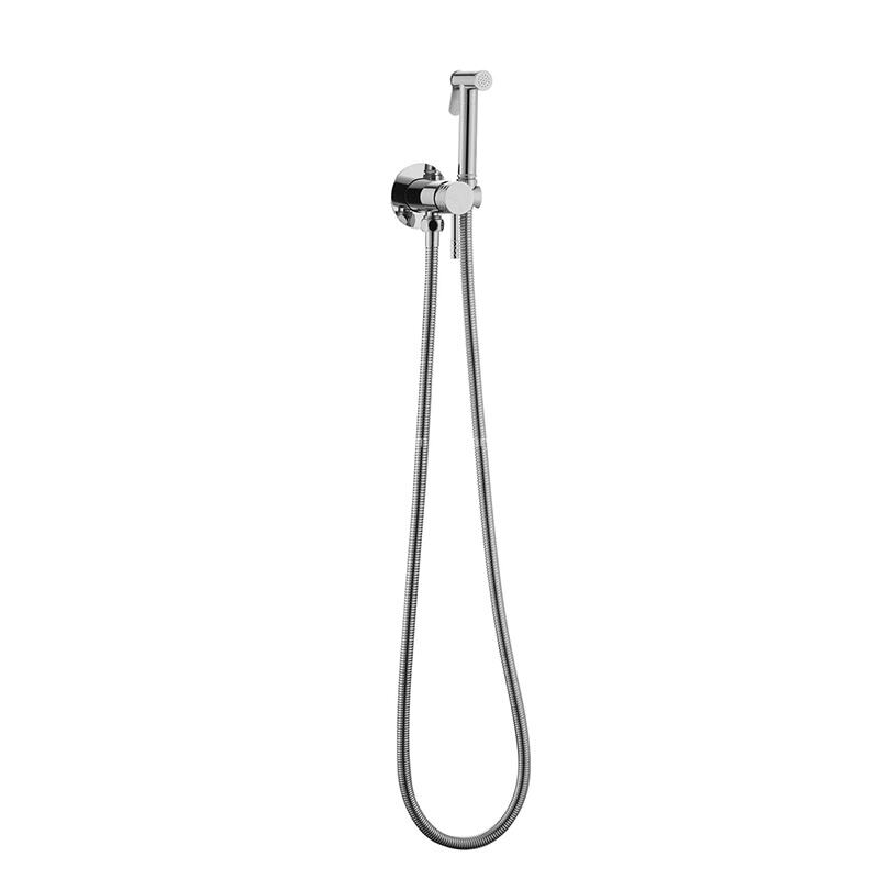 New High-quality Spray Gun Round-carved Handle-electroplating Bath Shower Manual Toilet Water Mist Nozzle Set supplier