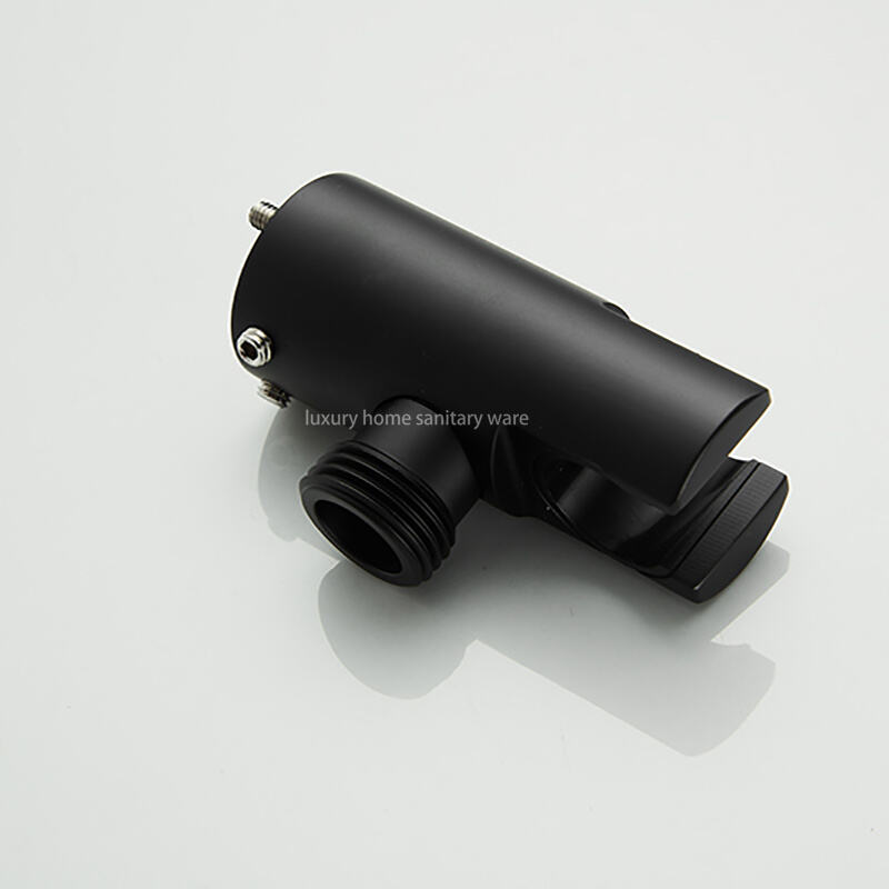 Factory Direct Black Shower Suit Wall-mounted High-pressure Shower Faucet Suit Household Concealed Bathroom Shower Faucet supplier