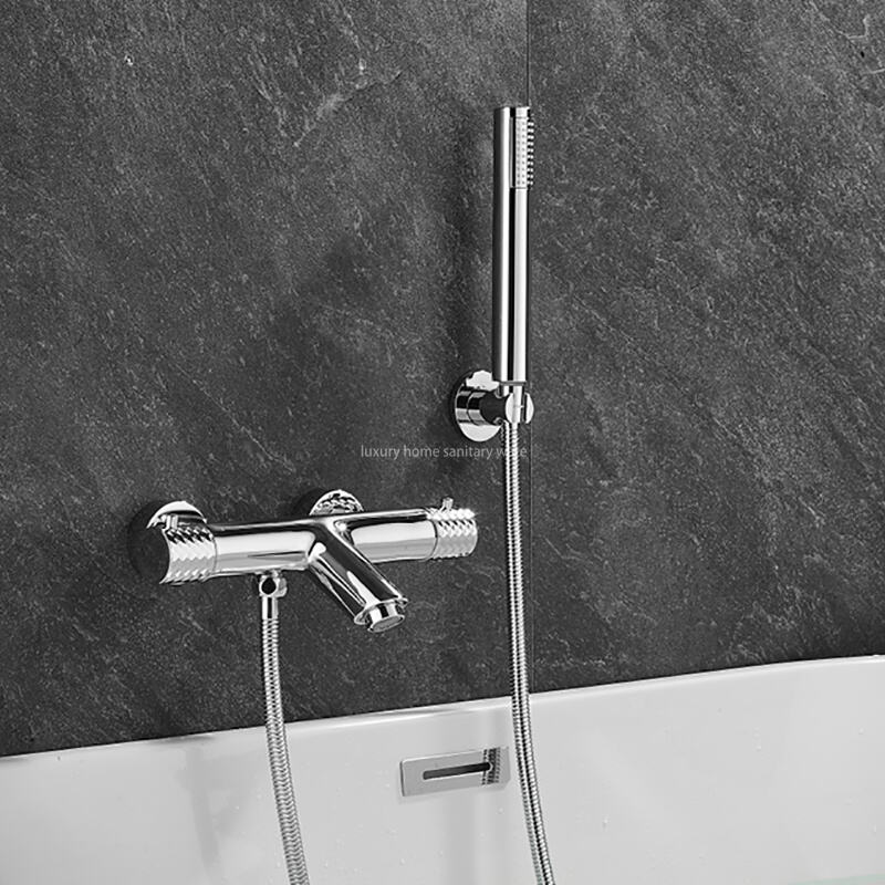 New Bathtub Shower Set Bathroom Faucet Brush Shower Faucet Constant Temperature Bathtub Shower Faucet manufacture