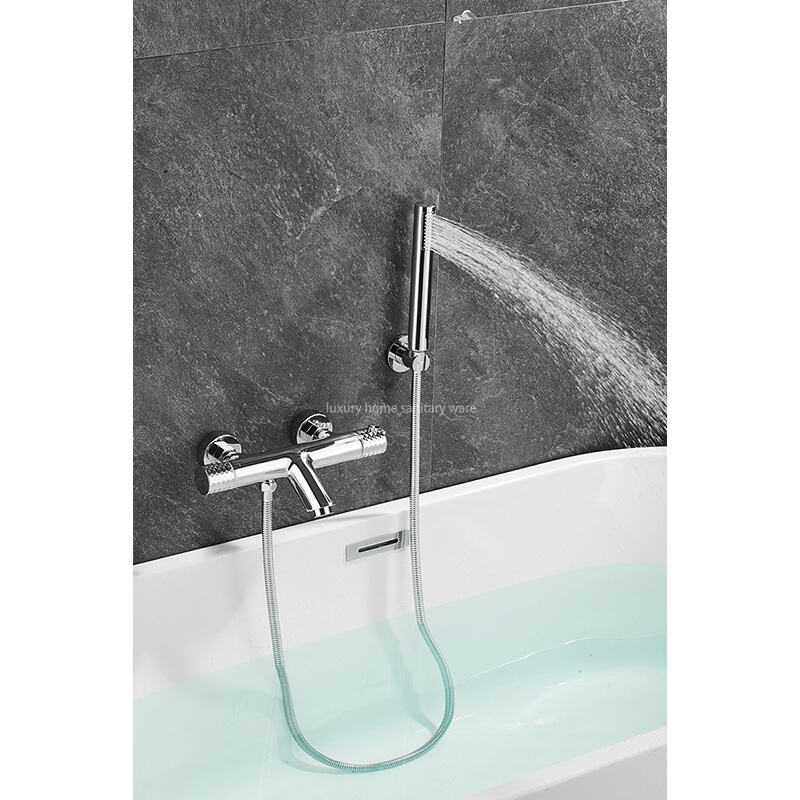 New Bathtub Shower Set Bathroom Faucet Brush Shower Faucet Constant Temperature Bathtub Shower Faucet supplier