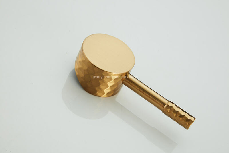 In 2025, the Classic Style Spray Gun Round-carved Handle-brushed Gold Washing Shower System Set Was Sold Well. manufacture
