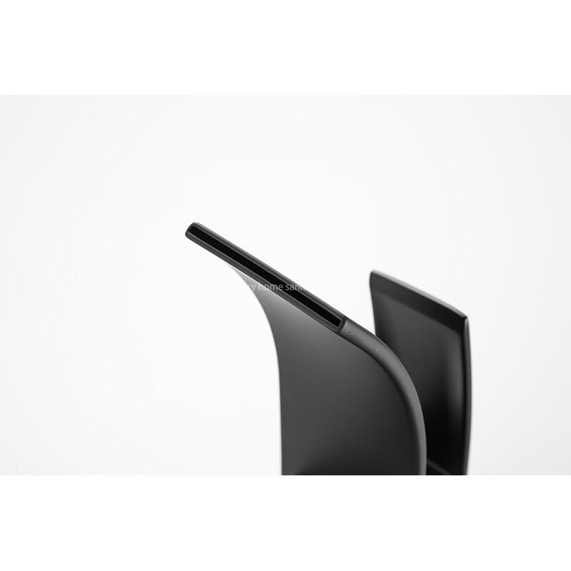 High-quality, Simple and High-profile Natural Bend-black Waterfall Faucet Bathroom Dresser Faucet Mixer supplier