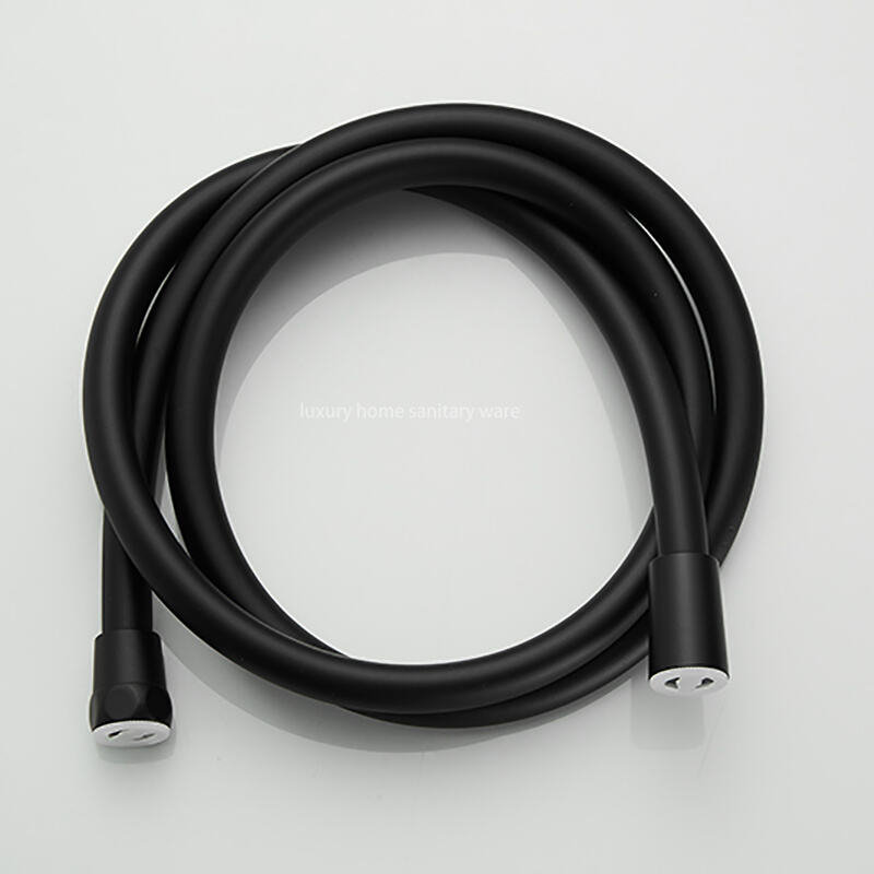 Factory Direct Black Shower Suit Wall-mounted High-pressure Shower Faucet Suit Household Concealed Bathroom Shower Faucet factory