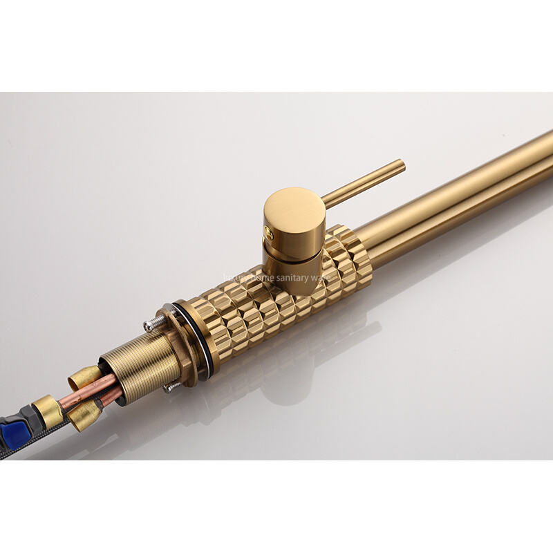 Modern Style Kitchen Faucet, Single Handle High Quality Kitchen Sink Faucet with Pull-down Sprayer details