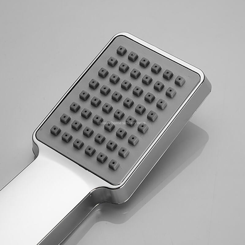 Best-selling Luxury Electroplating Shower Screen Multifunctional Bathroom Wall-mounted Waterfall Shower Panel factory