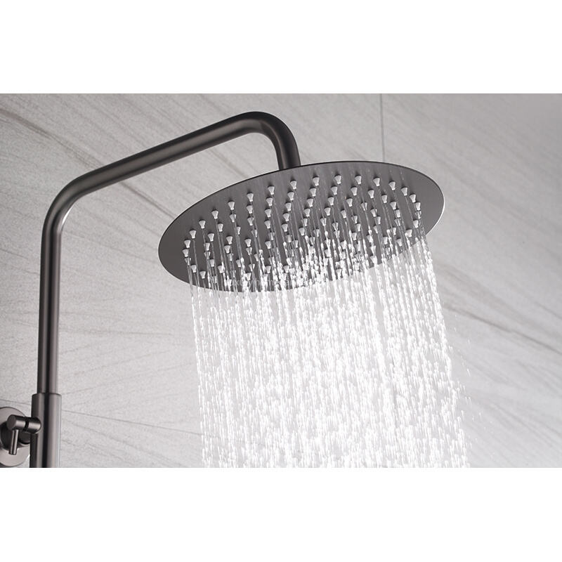 Bathroom Shower Faucet Thermostat Mixer Faucet Gun Gray Bathtub Shower System Thermostat Mixer Thermostat Shower Kit manufacture