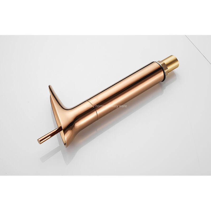 Factory Direct High-end Wine Glasses-rose Gold Ancient Wine Glasses Waterfall Hot and Cold Taps. factory