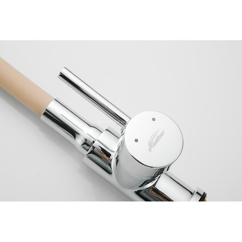 Best-selling Kitchen Deck Is Equipped with 360 Faucet, High-quality Universal Faucet-khaki Hot and Cold Mixer Faucet factory