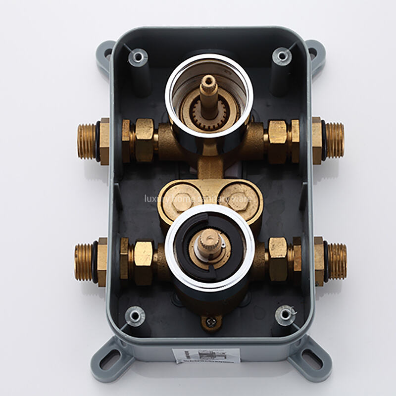 Modern Bathroom Shower Faucet Hidden Installation Luxury Shower System Large Top Spray square Shower Set manufacture