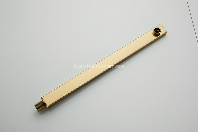 Hotel Bathroom Shower Faucet Hot and Cold Adjustment Wire Drawing Embedded Shower Suit Wall-mounted Bathroom Shower manufacture