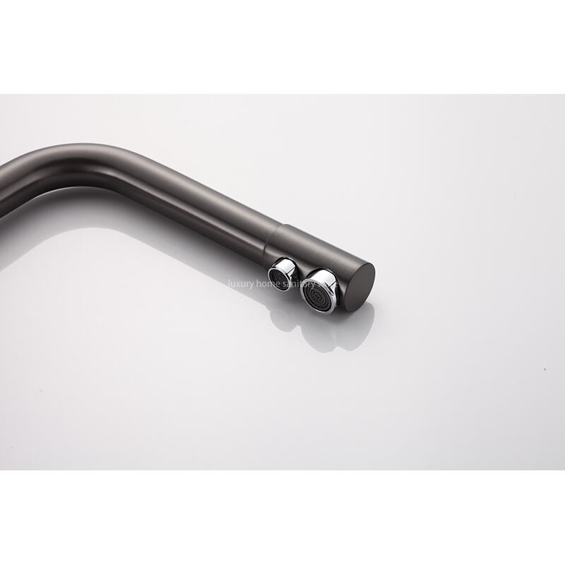 Modern Design Direct Drinking Water Kitchen Faucet Single Handle Ceramic Valve Pull-out Water Purification Faucet Single Hole manufacture