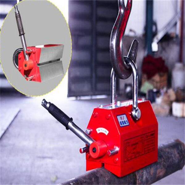 Use of Magnetic Plate Lifter