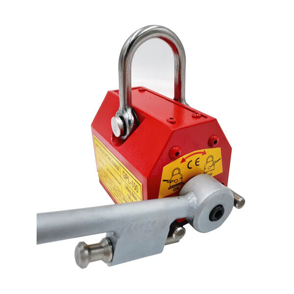 Conveniently handle heavy loads with this 100kg lifting magne