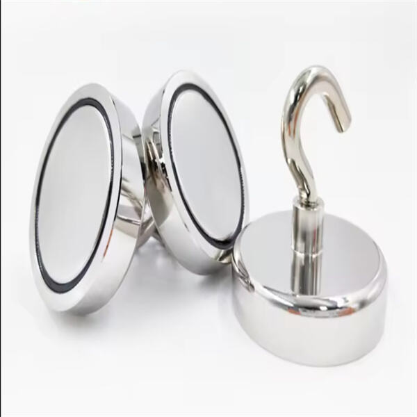 Use magnetic hooks for hanging everything from kitchen utensils to keys
