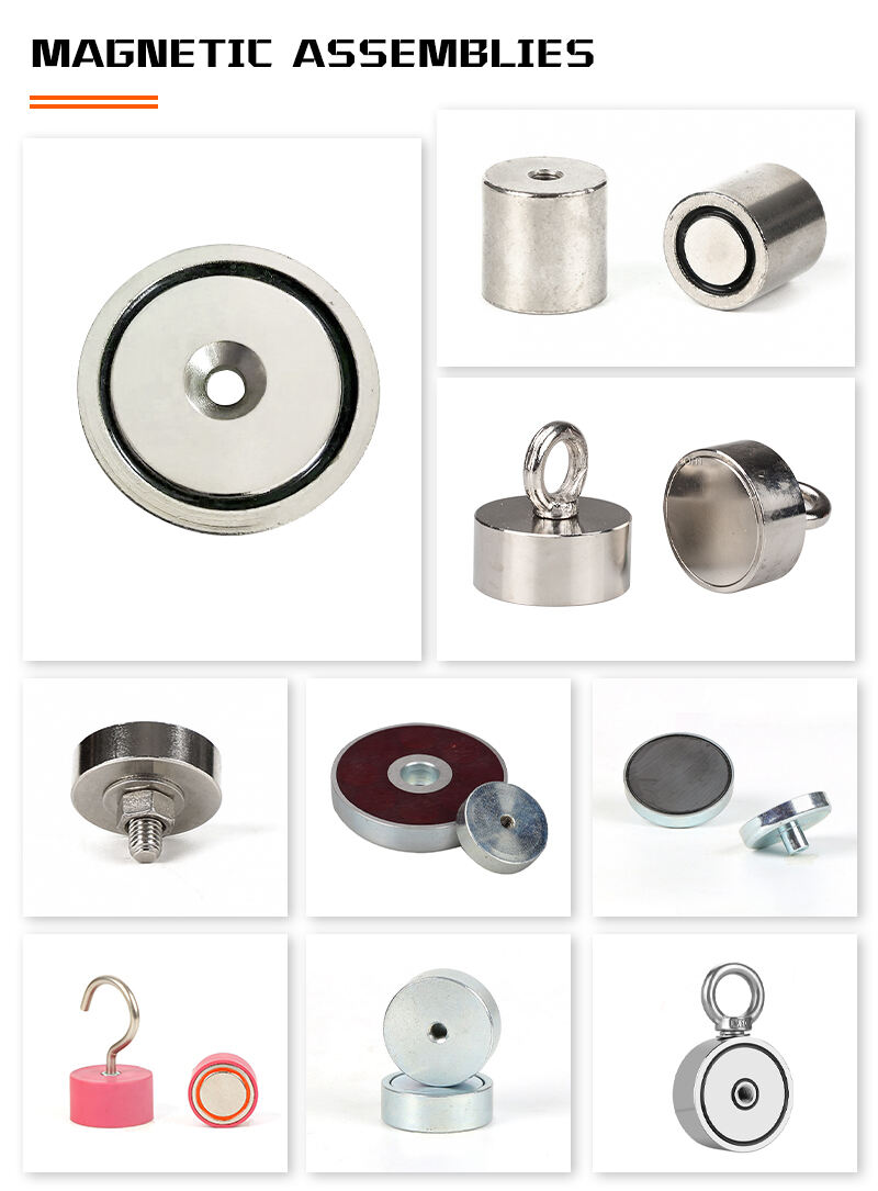 High Quality Customized Ndfeb Neodymium Powerful Magnetic Hooks For Sale supplier