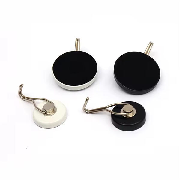 White Magnetic Hooks for a Neat and Tidy Space