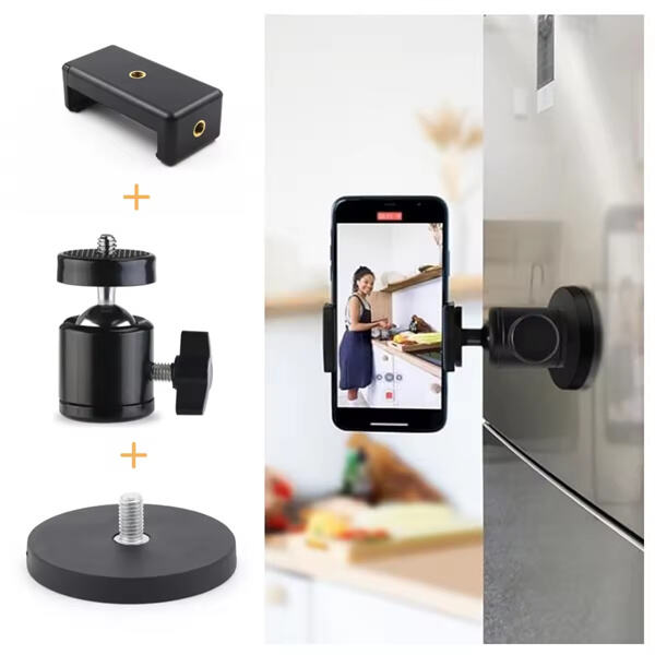 Easily mount your camera on any magnetic surface with our convenient and durable magnetic camera holder.