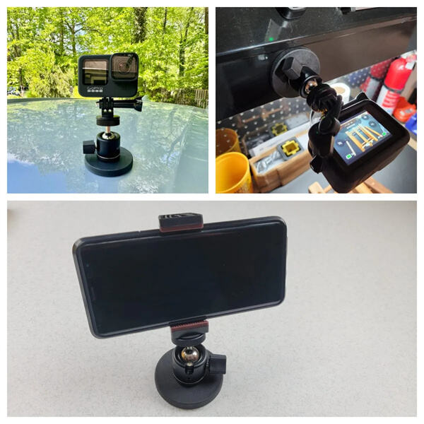 Use your phone holder in the car, at home, or in the office