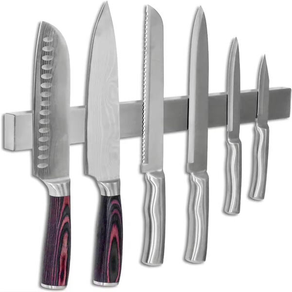 Safety with Magnetic Knife Racks