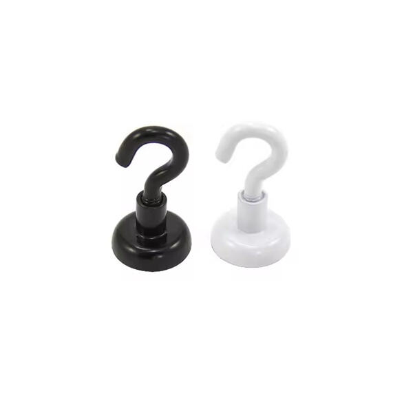 White Magnetic Hooks for Every Room