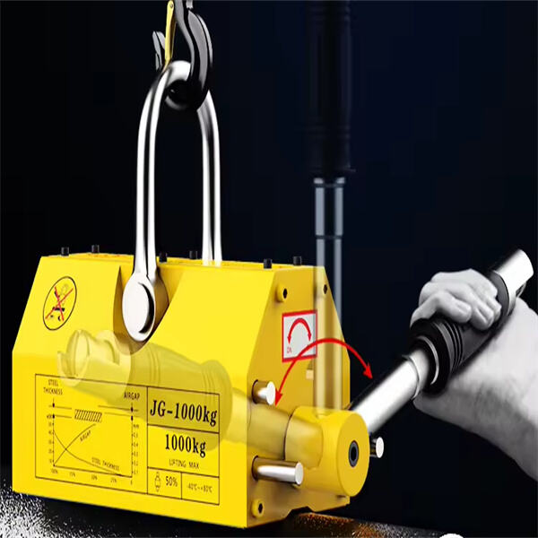 Maximize efficiency in your workplace with a powerful 1000kg permanent magnetic lifter