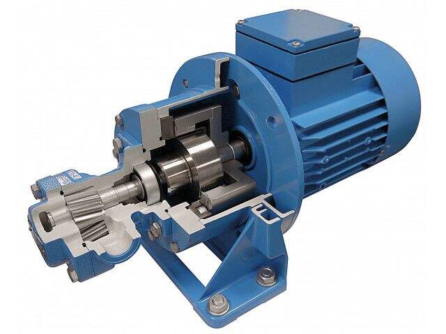 No touch no leak Magnetic coupling for  ISO and Polyol motor pump of High Pressure foaming machine details