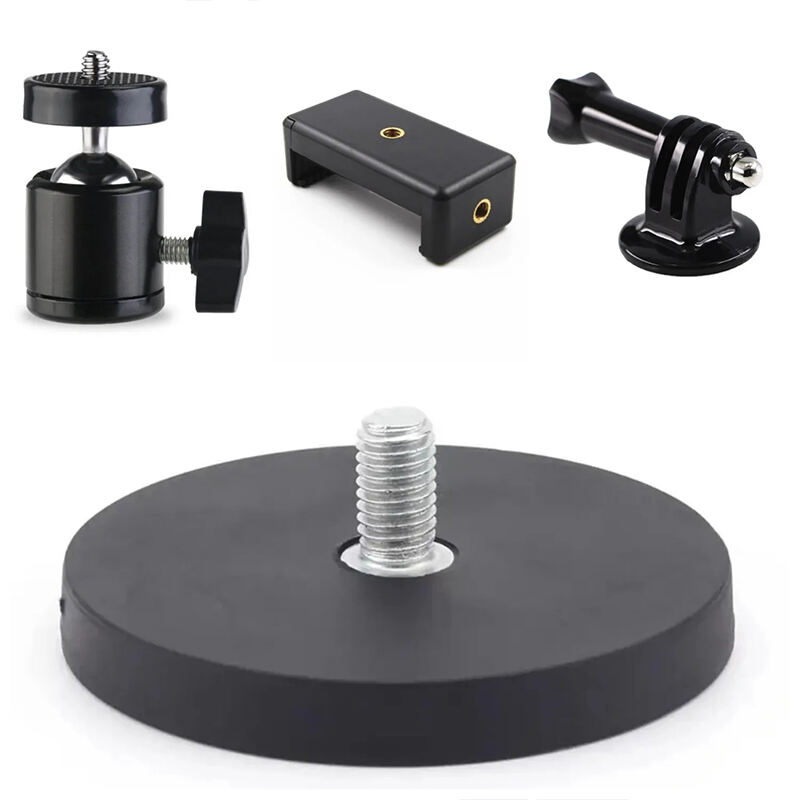 55lbs 360 Rotation Magnetic Phone and for GoPro Camera Mount 1/4 Thread for Mobile Photography and Video Capture