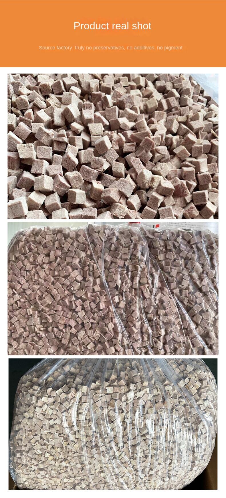 OEM Custom Freeze Dried Duck Meat Cat Snacks From Weifang Shandong Made in China details