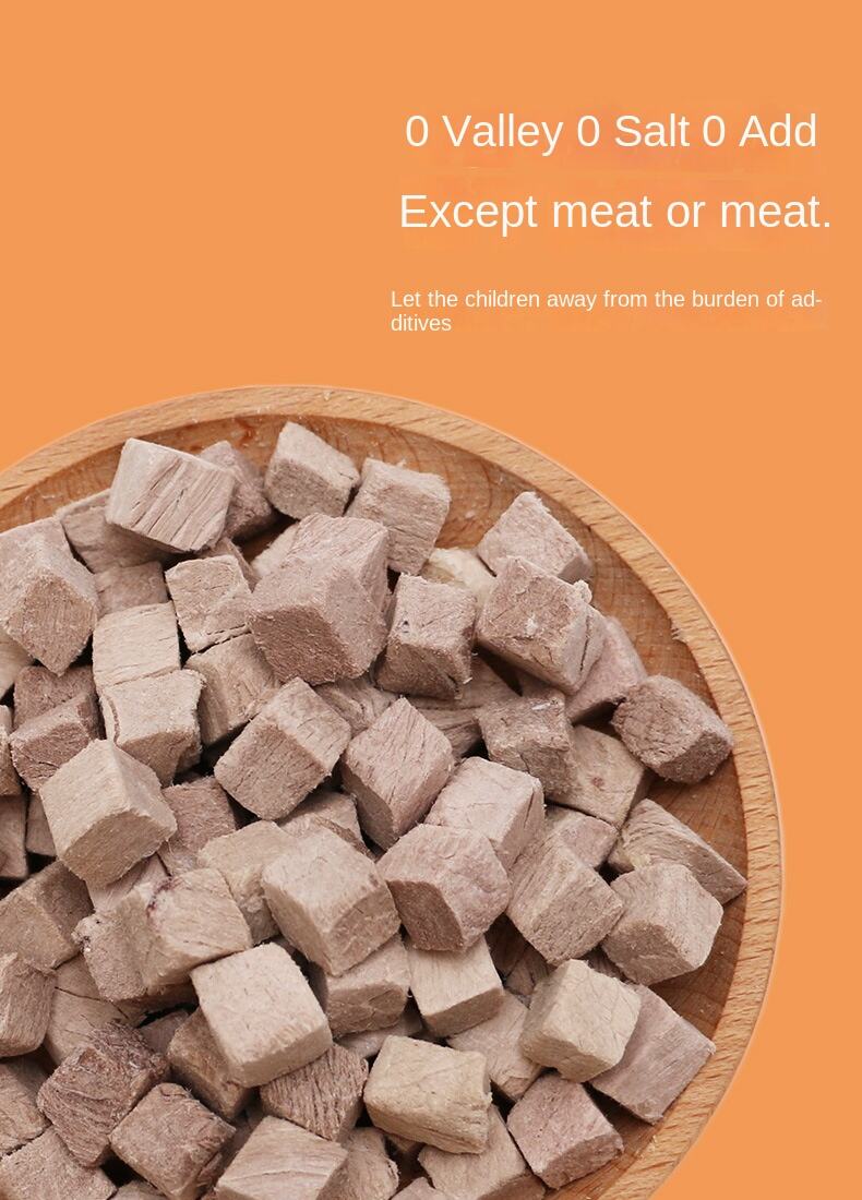 OEM Custom Freeze Dried Duck Meat Cat Snacks From Weifang Shandong Made in China factory