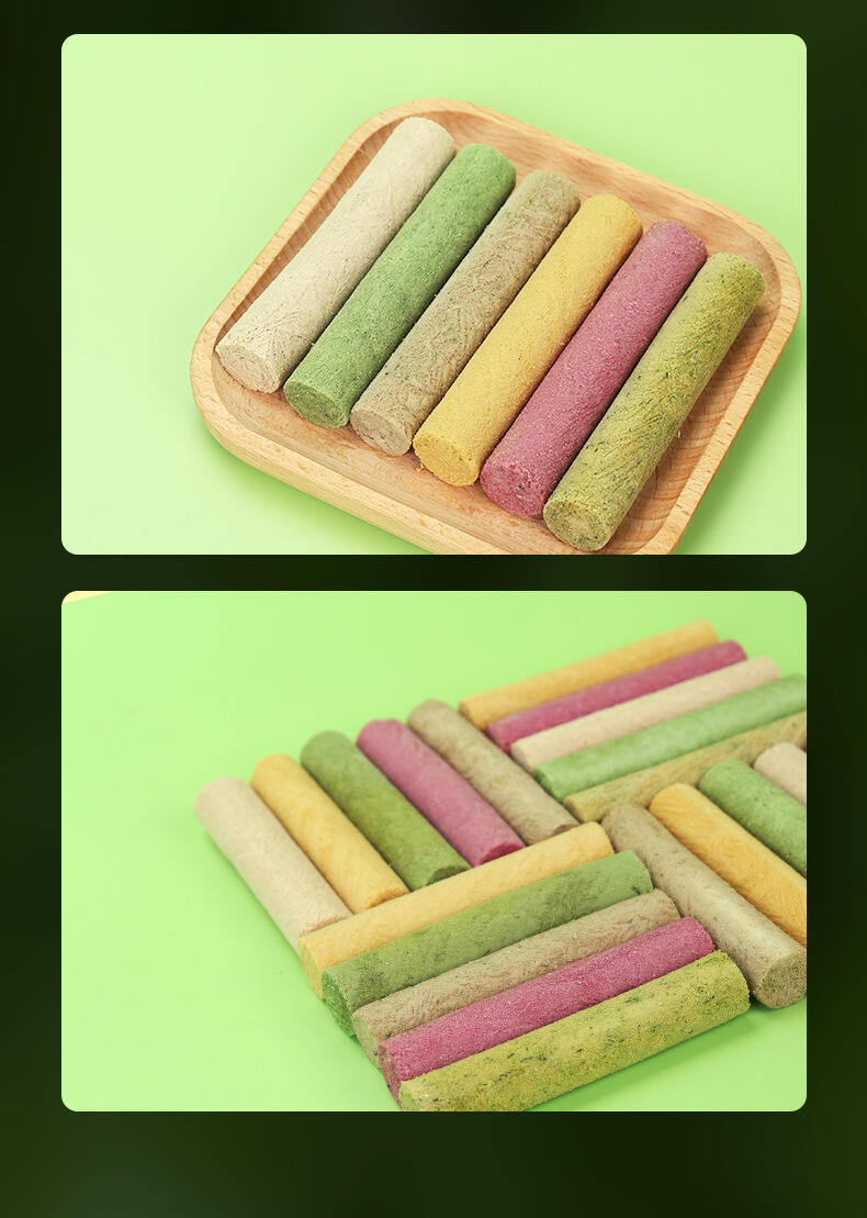 Organic Protein Cat Grass Molar Stick Freeze-dried Cat Snack with Chicken & Goat Milk Ready-to-eat for All Life Stages details