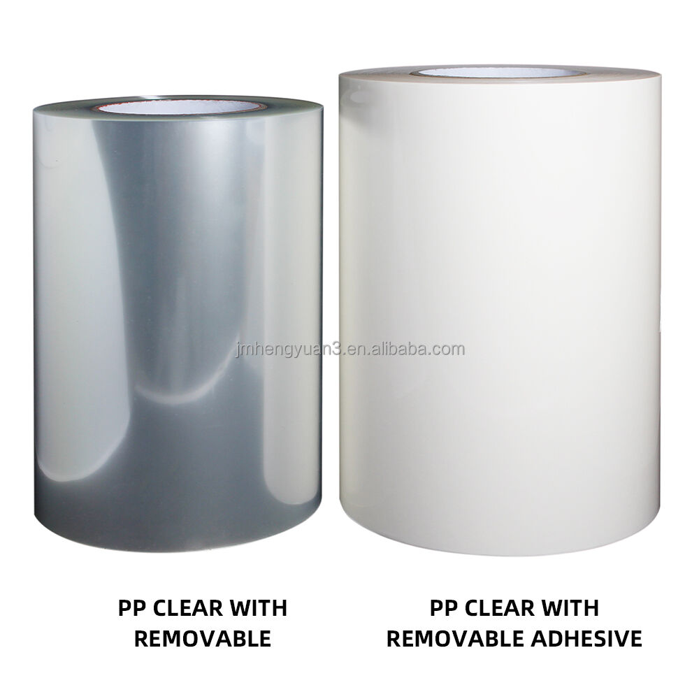 Glossy BOPP White/Sliver/Clear Jumbo Label Material Polypropylene PP Label Stock Self Adhesive Sticker Jumbo Bopp Label Sticker supplier