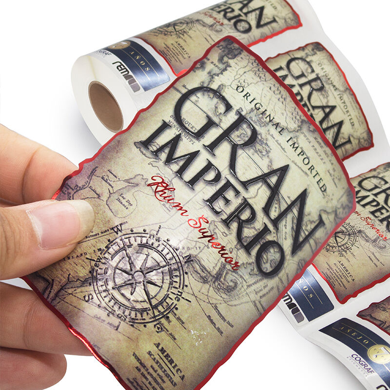 Custom Size Blank Continuous High Gloss Matt Synthetic Adhesive Paper Inkjet Label Roll 102mm 216mm Inkjet Sticker supplier