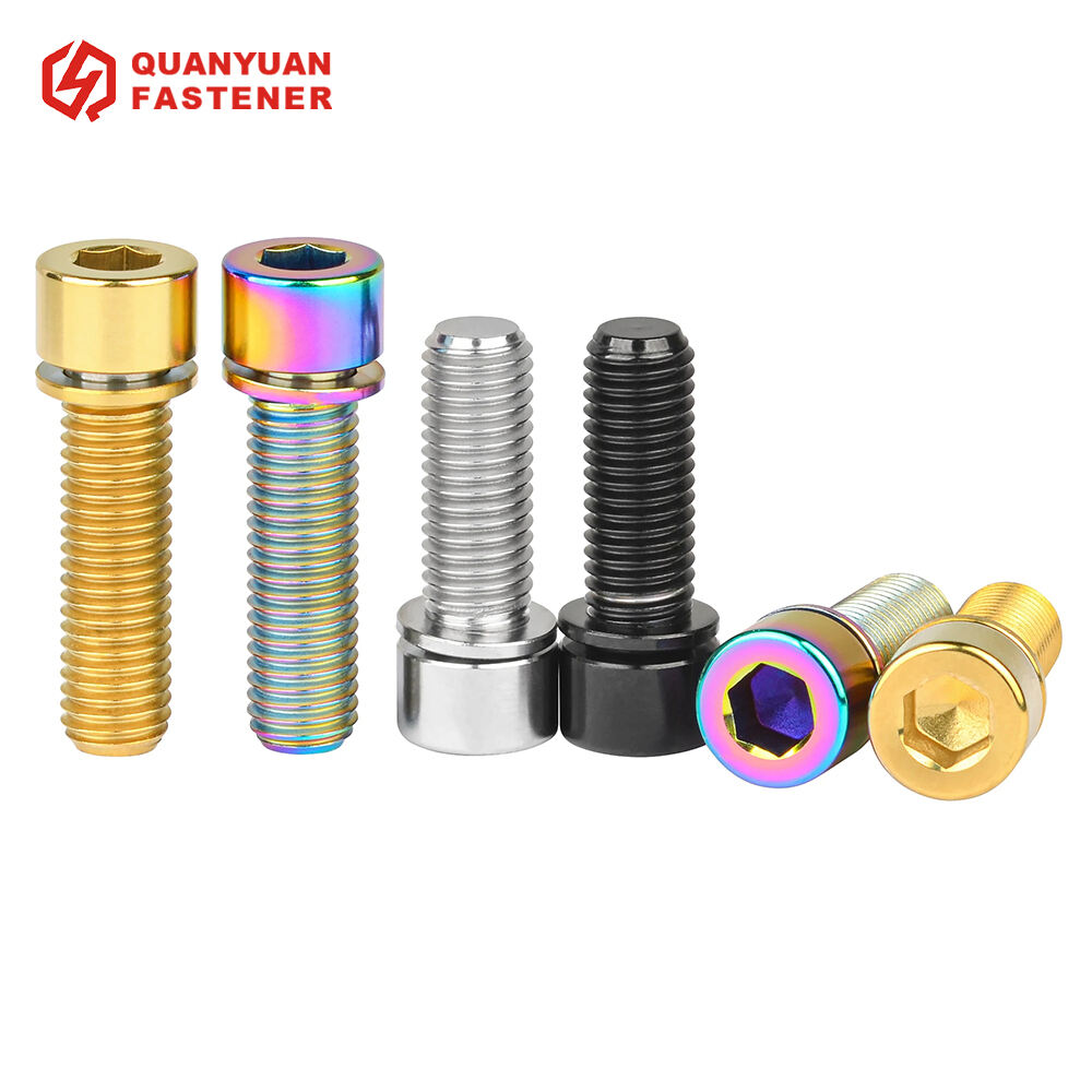 Titanium Allen Key Head Hex Socket Bolt For Motorcycle Bike