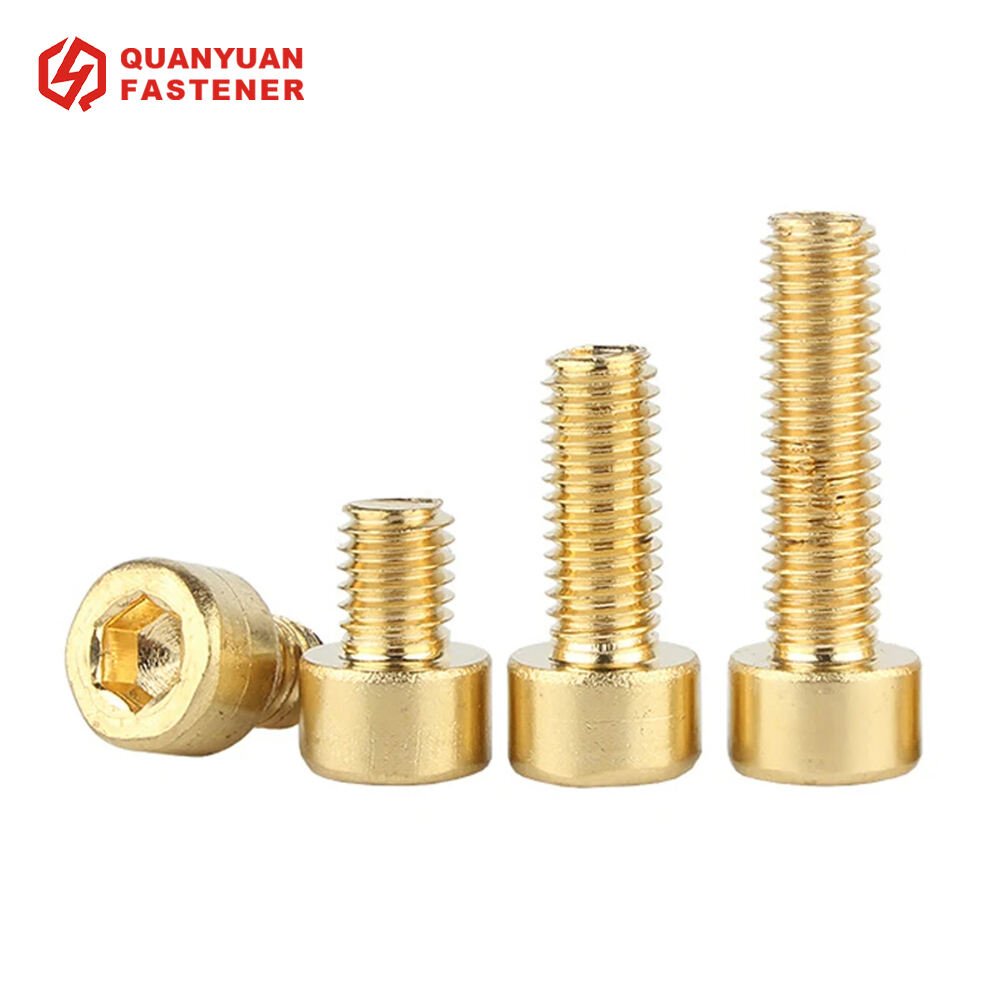 Brass Allen Key Hex Socket Cap Bosh Bolt