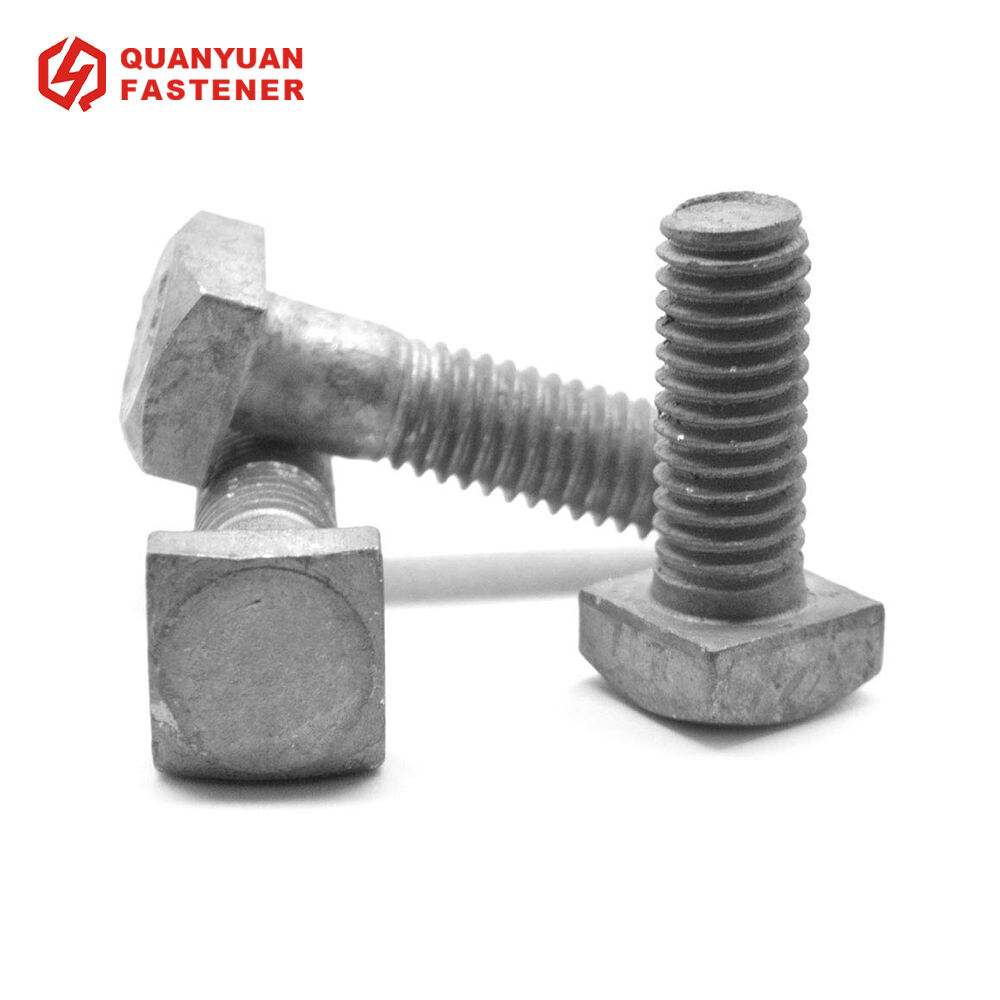 Hot Dipped Galvanized Square Head Bolts