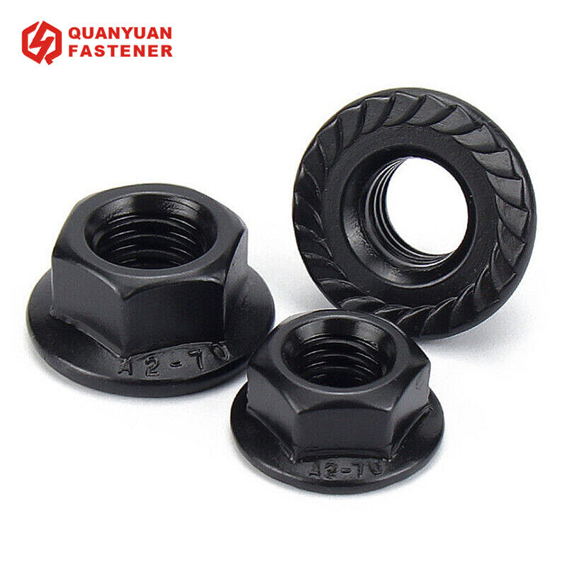 Strength Steel Serrated Flange Nut