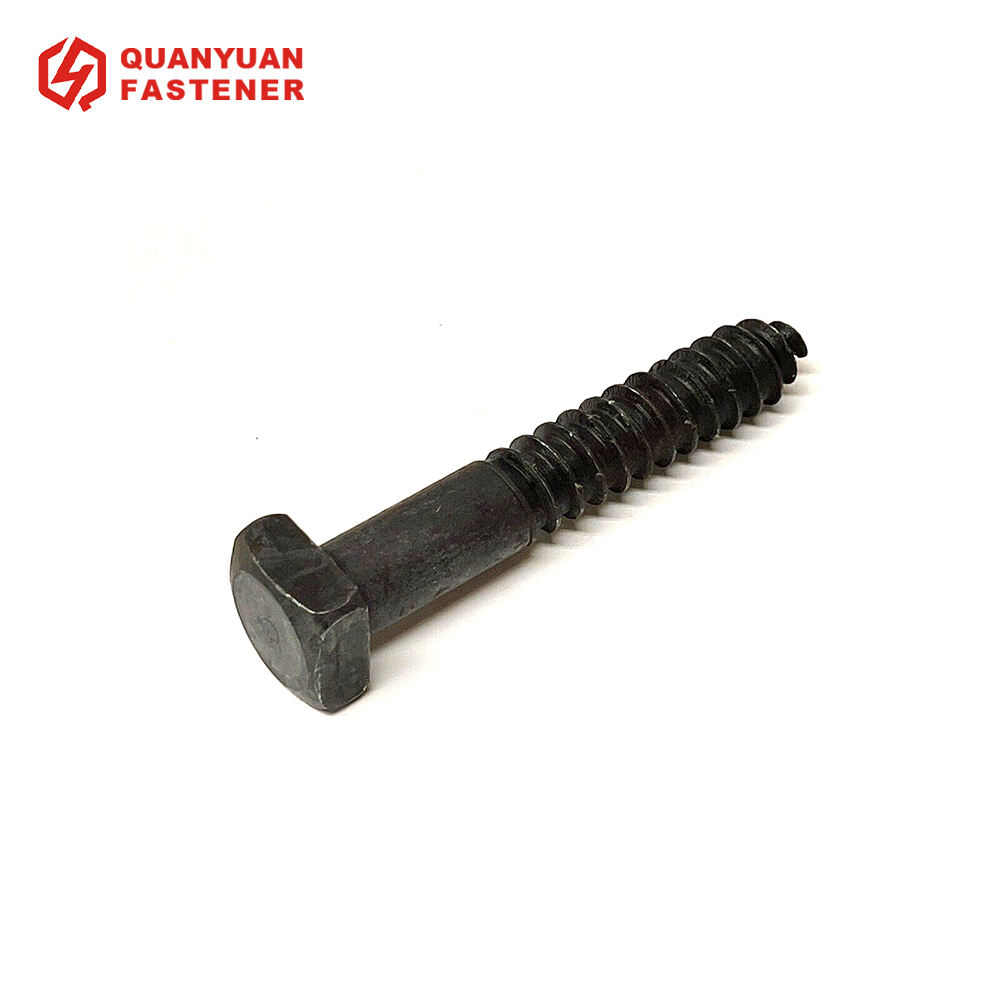 Black Oxide Square Head Lag Screws