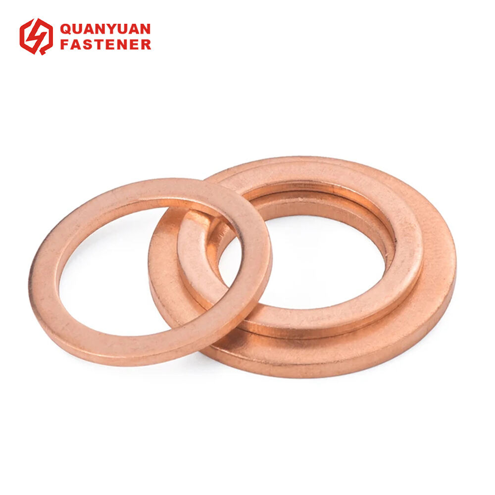 Copper O Ring Flat Plain Washers