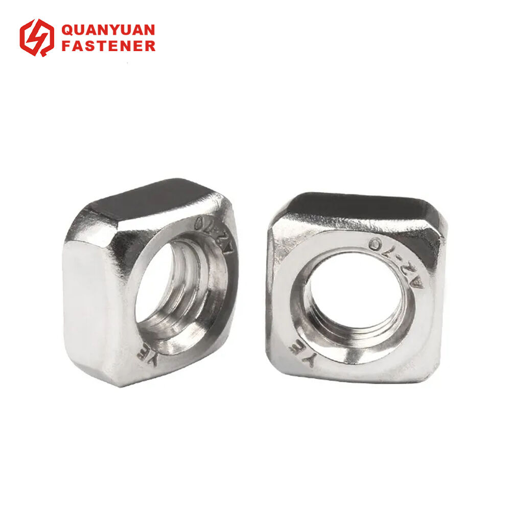 Stainless Steel Square Nuts