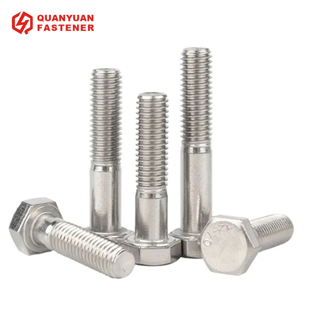 DIN931 Half Thread Stainless Steel External Hex Head Screw