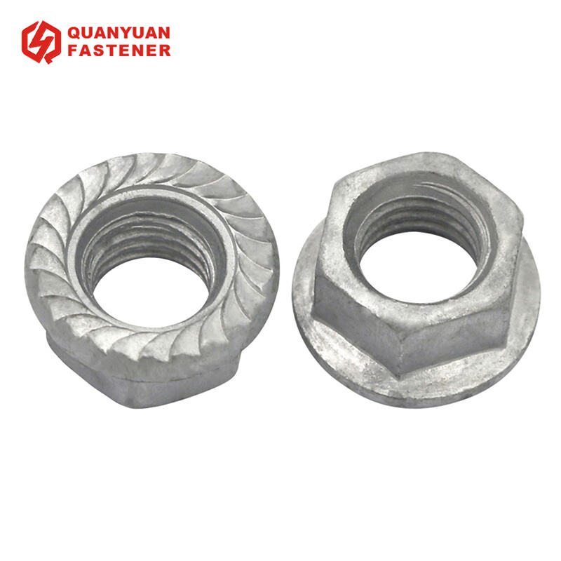 Hot Dip Galvanized Flange Nuts