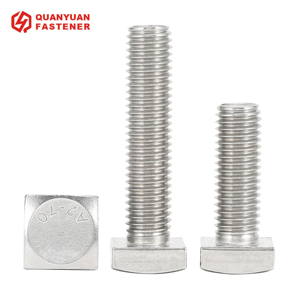 Low-Strength ASTM Grade A Stainless Steel Square Head Bolt