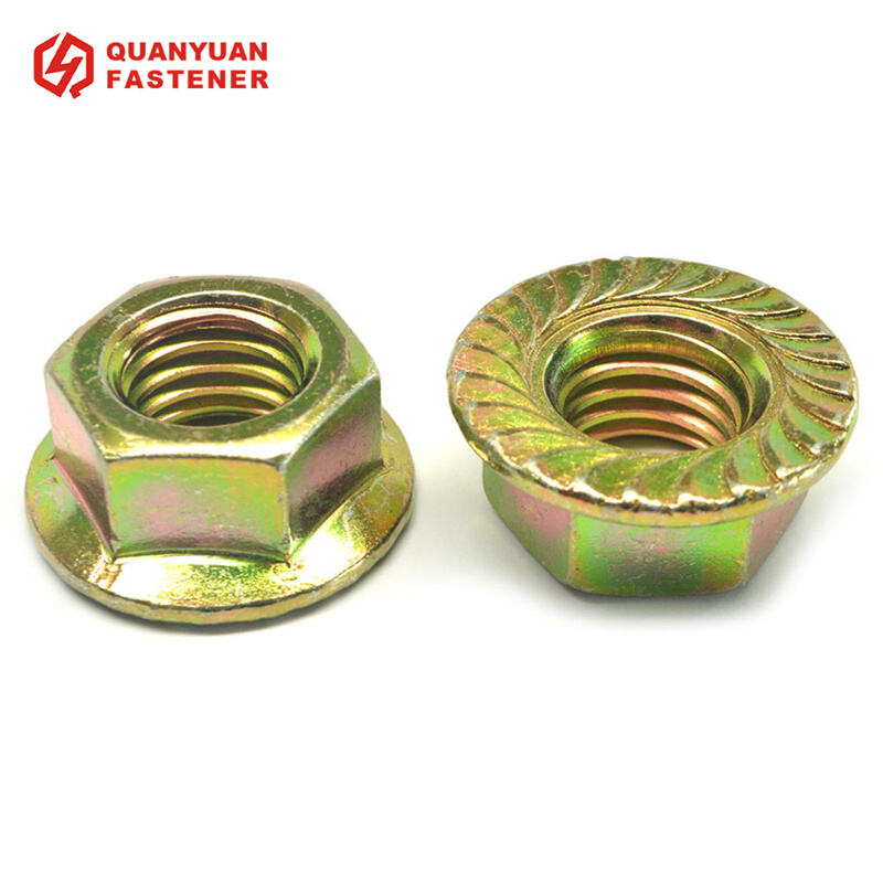 Brass Metric Flange Nuts