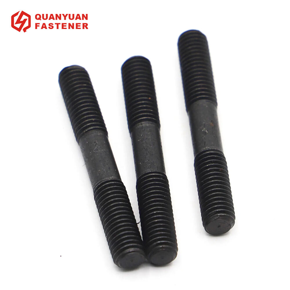 Black Steel Double End Thread Rod