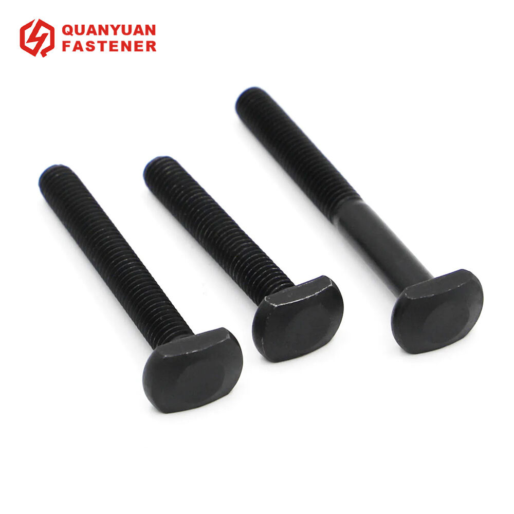 Black Oxide 8.8 Steel T-slot T Head Bolts